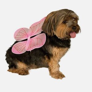 Rubie's Pink Fairy Wings Dog Costume